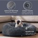 thumbnail image 2 of Cama para perro Bedsure Calming Donut, lavable para perros medianos y grandes, 2 of 6