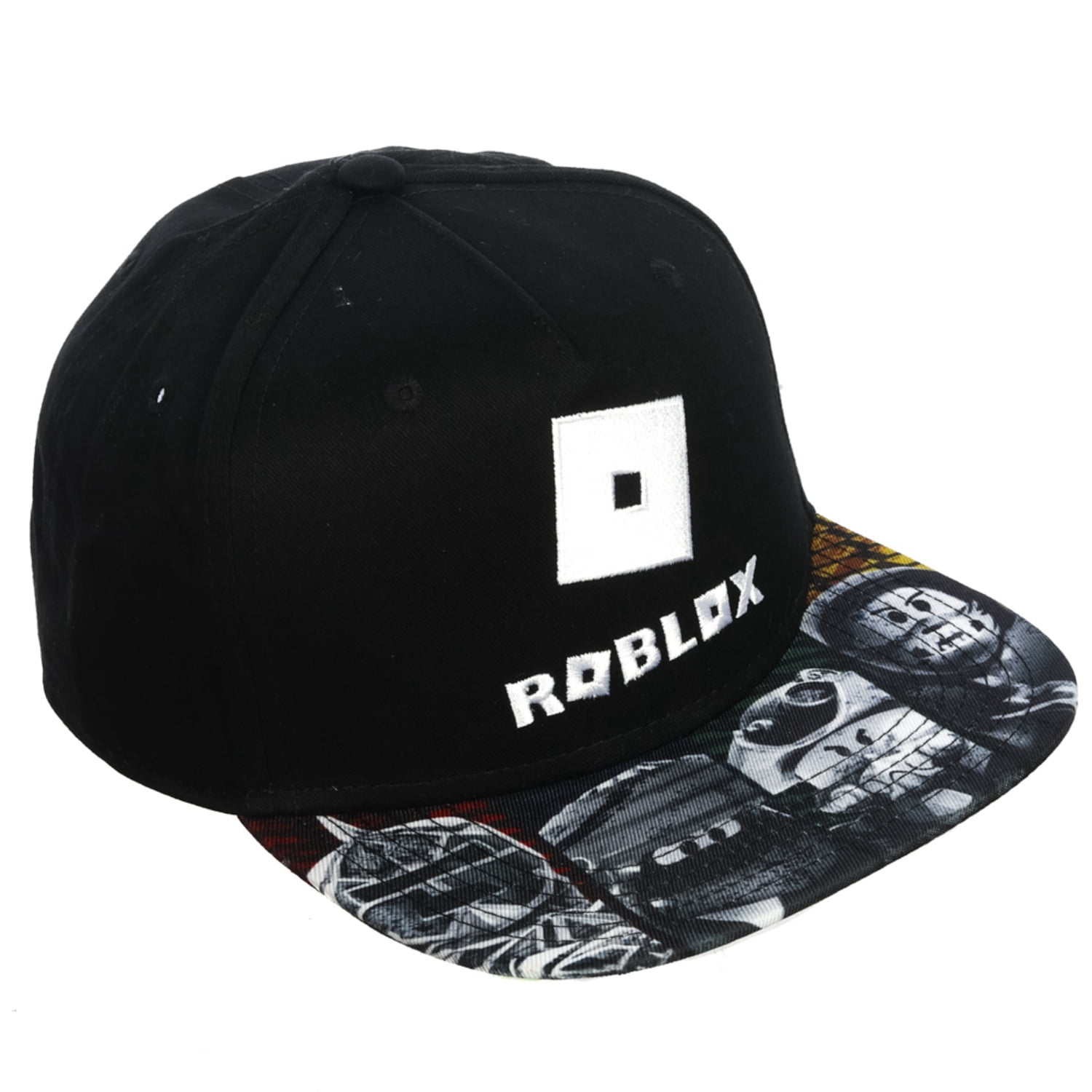 Roblox Kids Youth Logo Black Snapback 