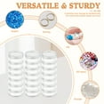 thumbnail image 6 of LELE LIFE 42 Pack Paint Containers Cups with Lids, Stackable 10ml Empty Watercolor Paint Pans, Travel Watercolor Palette Tin Case Pot for DIY Travel Kit, Acrylic Painting, Gouache, 6 of 7