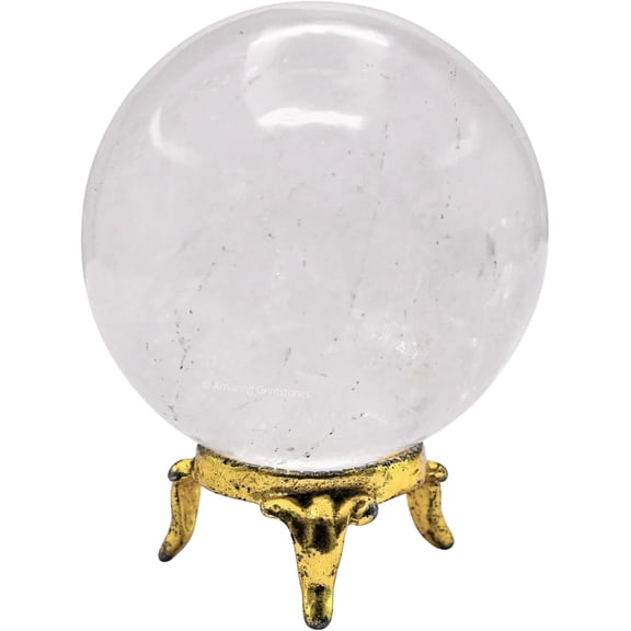 Clear Quartz Crystal Ball Sphere 2.5" Inches
