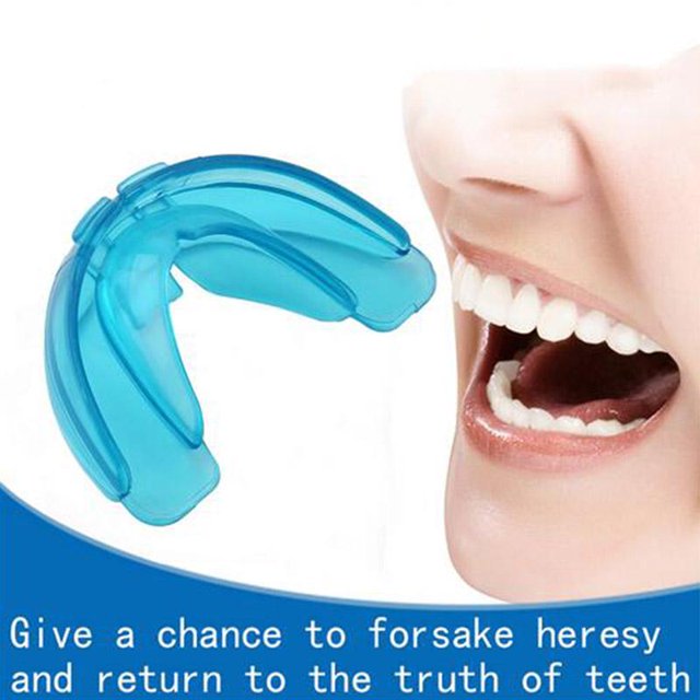 Mini Ortesis Herramienta de alineación de dientes de aparatos dentales de ortodoncia invisible (azul) Sywqhk Libre de BPA