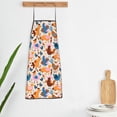 thumbnail image 3 of Goofa Bib Apron, Unisex Aprons Adjustable Waterdrop Resistant Cooking Kitchen Apron for Chef, Cute Chickens Pattern Apron Bulk, 3 of 5