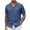 Dark Blue, variant on JingHai Mens Shirts Clearance Casual Short Sleeve Button Down Linen Shirts No Tuck Dress Tee Shirt Fashion Beach Resort Wear Black M