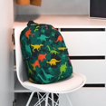 thumbnail image 3 of Easygdp Colorful Dinosaurs Mochila Ligera de 15 Pulgadas para Estudiantes, Mochila Cómoda para la Escuela y Viajes, Correas Ajustables, 3 of 6