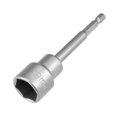 thumbnail image 1 of Unique Bargains 1/4' Quick Change Shank Cr-V 19mm Non-Magnetic Nut Setter, 4' Length, 1 of 5