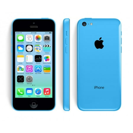 Refurbished Apple iPhone 5C 16GB Blue LTE Cellular AT&T ME507LL/A