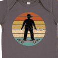thumbnail image 4 of Inktastic Skateboarding Retro Sunset Skateboarder Boys Baby Bodysuit, 4 of 5