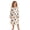 White, variant on JIAYUE Girl Kids Nightgown Soft Lightweight Halloween Funny Print Long Sleeve Ruffle Cuff Round Neck Button Front Loose Cute Pajamas For Holiday Party Family Indoor Loungewear Nightwear,11-12 Years