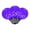 Purple, variant on Vickerman G30 LED Purple Bulb E12 Nickel Base 120V, .6 Watts, package of 25