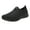 Z02-Black, variant on Womens Athletic Walking Shoes, Women Slip On Shoes Sneakers, Laceless Casual Breathable Lightweight Mesh Knit(White,7.5)