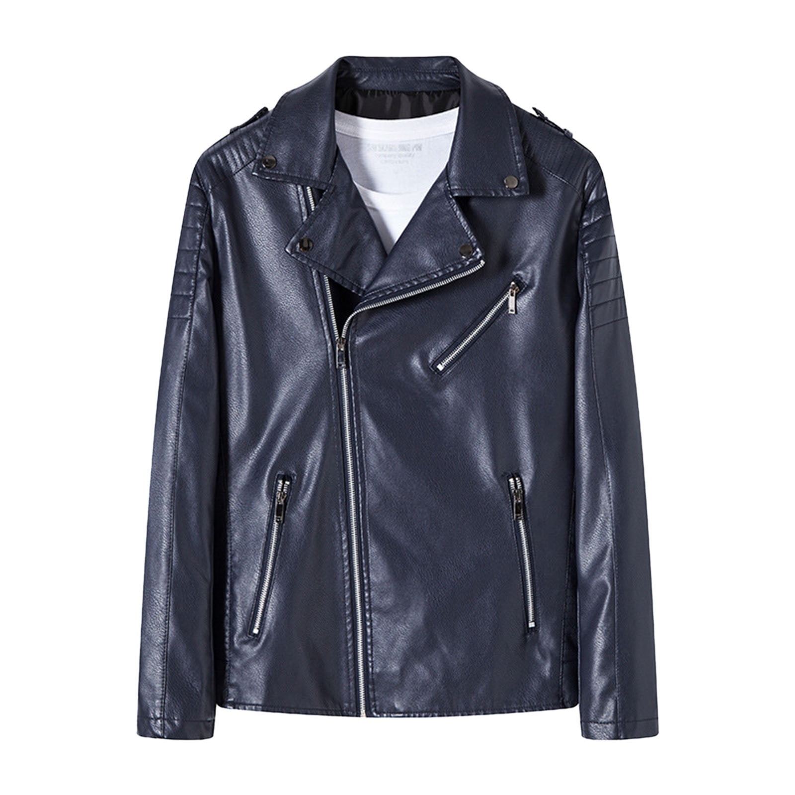 Zhuashum Men Jacket Young Handsome Motorcycle Leather Jacket Zhuashum Men Jacket Young Handsome Motorcycle Leather Jacket