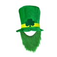 thumbnail image 4 of Sombrero de disfraz Zulema San Patricio con barba verde, 4 of 8