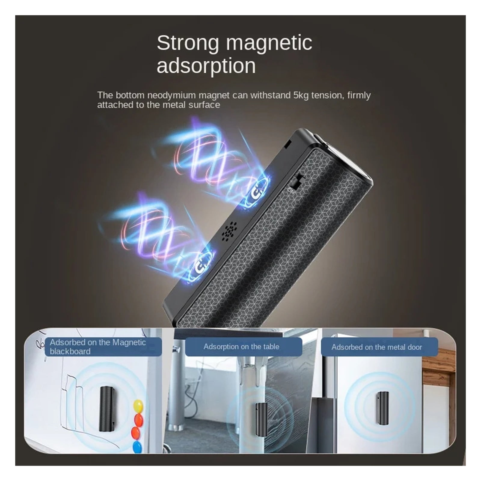 Activated Voice Recorder Espia USB Flash Magnet Ultra Long Time Noise Reduce Dictaphone Sound