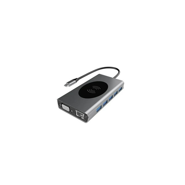 Hub adaptador USB tipo C 15 en 1 para MacBook y Windows