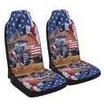 thumbnail image 2 of Farm Tractor American flag Seat Covers Cars, ​Car Truck SUV 2 Piec, 2 of 5