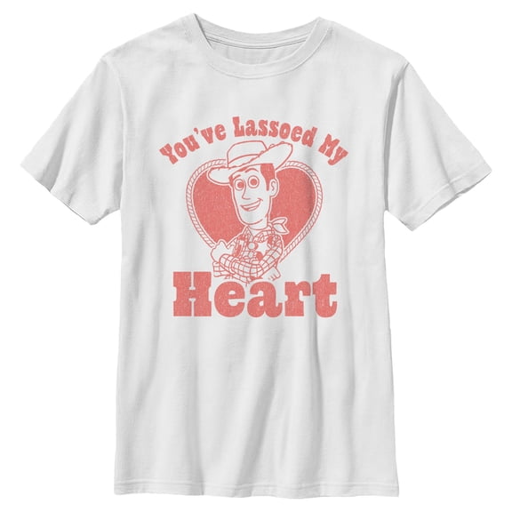 Boys Toy Story You've Lassoed My Heart Woody T Shirt