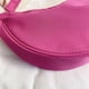 thumbnail image 5 of Bolso De Hombro Harajuku Hobo Bag Casual Zipper Crossbody Bag Nylon suave para regalo (Rose Red), 5 of 9