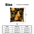 thumbnail image 5 of Pear Throw Pillow Covers Covers Set of 2, Velvet Cushion Case with Unique Patterns for Bed Pillows, 16x16 18x18 20x20 Inches,for Various Occasions, 5 of 6