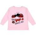thumbnail image 3 of Inktastic My Yaya Loves Me with Cute Ladybugs Boys or Girls Long Sleeve Toddler T-Shirt, 3 of 5