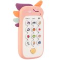 thumbnail image 3 of SHISUYAN Baby Cell Phone Toy Cartoon Baby Phone Toy Pretend Phone Toy Musical Phone Toy Phone Teether, 3 of 9