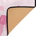 thumbnail image 4 of BZSMCE Vintage Area Rugs Pink Bowknot Pattern Creative Area For Home, 4 of 7