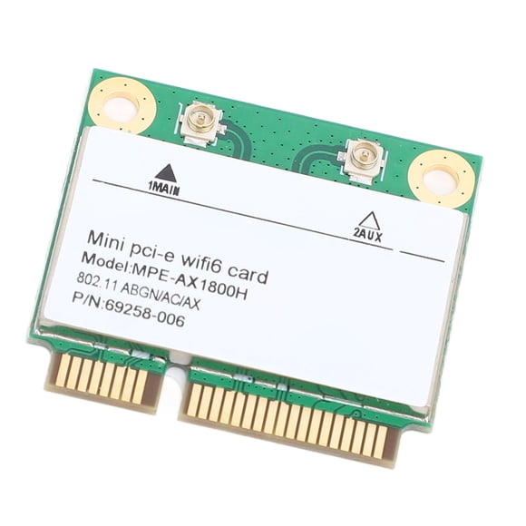 MPE AX1800H Wireless Card, Mini PCIe Adapter 5.2 Dual Band for Linux for