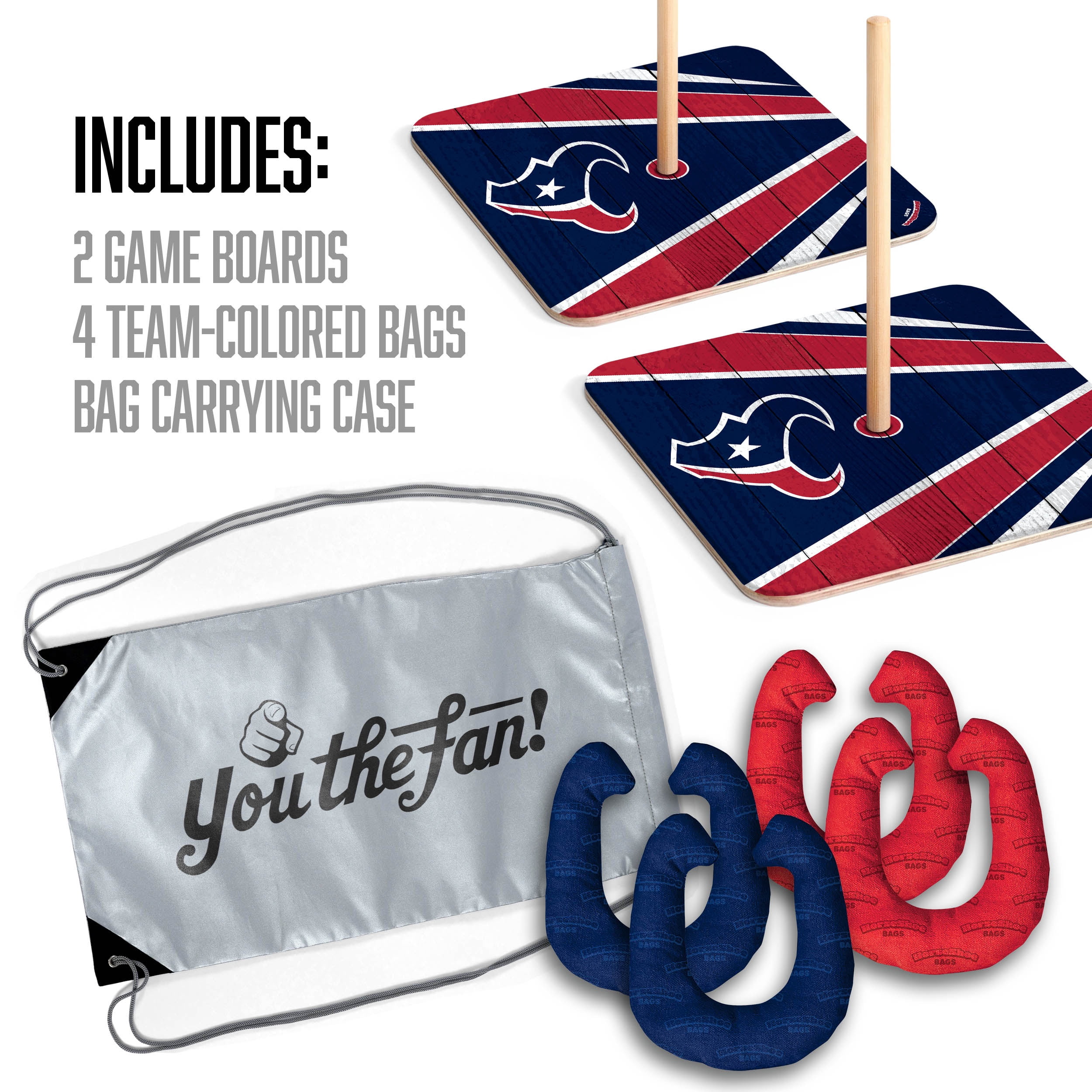 YouTheFan NFL Houston Texans HorseShoe Bags