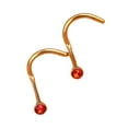 thumbnail image 2 of Minnieouse Tachuelas para la nariz Accesorio de decoración de moda Exquisita chica joven con estilo de acero inoxidable Joyas Regalo Decoraciones Ropa, zapatos y accesorios Miscelánea rojo naranja Minnieouse AP011320-07B, 2 of 6