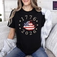 thumbnail image 4 of Made in America T-Shirt, Patriotic USA Flag Tee America 250th Anniversary Tee,Patriotic Gift,4th of July Shirt,Independence Day Gift, 4 of 4