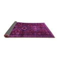 thumbnail image 2 of Ahgly Company Indoor Square Persian Purple Traditional Area Rugs, 7' Square, 2 of 4