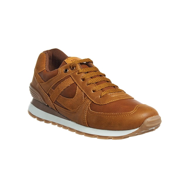 Tenis Panam Hombre Mujer Tipo Piel Café Casuales Cómodos cafe 26 Panam 126C1T