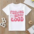 thumbnail image 7 of Ruyang Kids Letter Print T Shirt Short Sleeve Summer Basic Tees Tops Loose Fit Soft Vacation Clothes for Baby Toddler Funny, 7 of 7