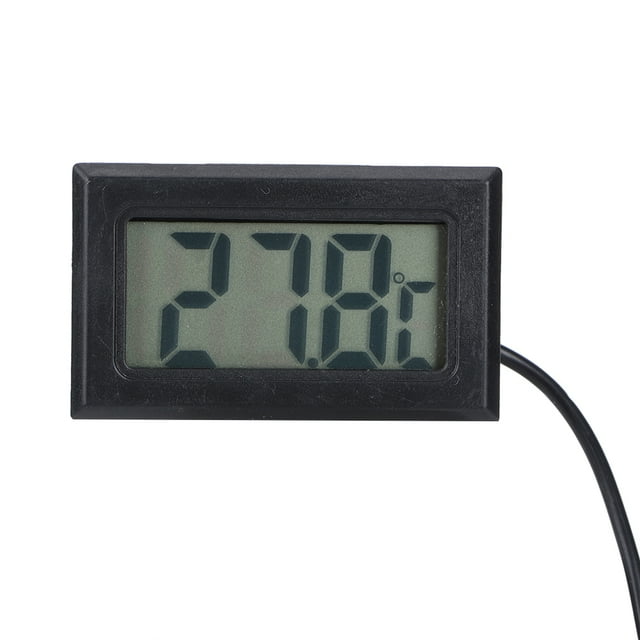 Accurate Aquarium Thermometer, Thermometer, Digital Quick Installation for Water Terrarium Fish Tank Aquarium