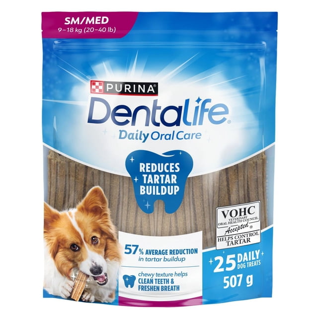 DentaLife Daily Oral Care Small/Medium Breed, Dental Dog Treats