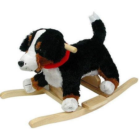 Happy Trails Plush Rocking Animal, Puppy