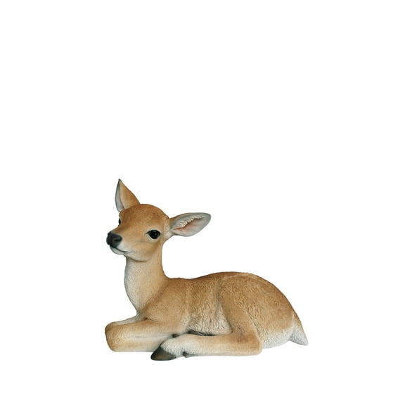 Hi-Line Gift Ltd Laying Down Baby Deer Statue
