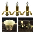 thumbnail image 3 of 3Pcs Oil Lamp Wick Holder Copper Alloy Stand Shelf with Wicks for Homemade Proposal Wedding DIY Oil Lamp Long Light Accessories, 3 of 5