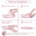 thumbnail image 2 of 6 Pcs Compression Packing Cubes Travel for Suitcases, Waterproof Luggage Organizer Washable Storage Bags Set - Packaging Cubes for Backpack Travel Perfect for Carry-Ons and Storage, 2 of 6