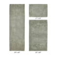 thumbnail image 6 of Better Trends 3 Piece Bathroom Rug Set, 100% Cotton, Extra Soft Tufted Bath Mat, Water Absorbent & Non Slip Bath Rug, (Dark Sage) Granada Collection, 6 of 8