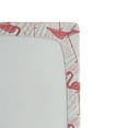 thumbnail image 3 of Ambesonne Tropical Fitted Sheet, Flamingo Drawing Tropical, Twin XL Size, Pale Pink and Eggshell, 3 of 5