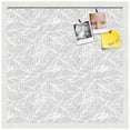 thumbnail image 2 of PinPix 22x22 Custom Cork Bulletin Board Grey White Poster Board Has a Fabric Style Canvas Finish, Framed in Grey White, by ArtToFrames (PinPix-1872), 2 of 5