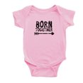 thumbnail image 2 of Baby Twins Bodysuit Outfit Born Together Friends Forever Cute Twins Baby Clothes (Pink, 6-12M), 2 of 5