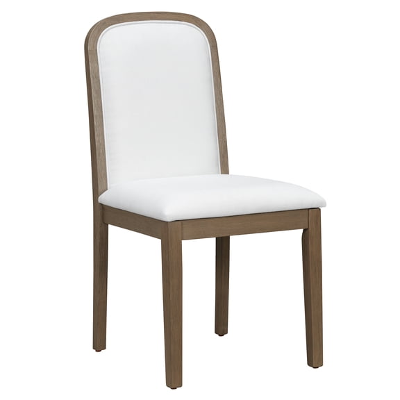 Cterwk Pack of 4 Upholstered Dining Chair with Wood Frame, Modern Armless Side Chairs for Dining Room, Living Room, Dark Brown