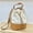 brown, variant on Casual Canvas Bucket Bag for Women Designer Drawstring Handbags Luxury Pu Leather Patchwork Shoulder Crossbody Bags Large Totes