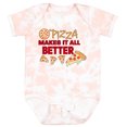 thumbnail image 3 of Inktastic Pizza Makes It All Better Boys or Girls Baby Bodysuit, 3 of 5