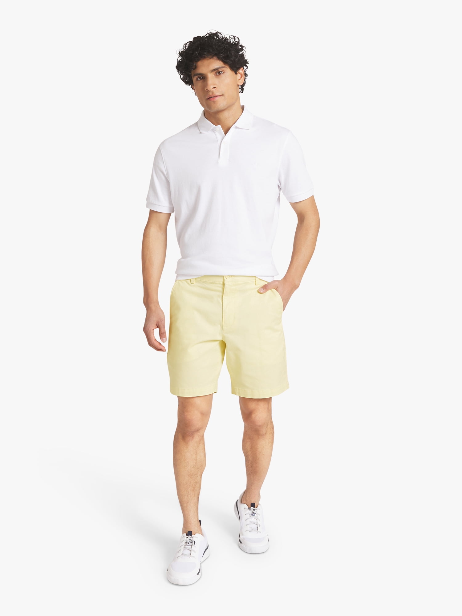 Chaps Men's & Big Men's Flat Front Shorts, Sizes 30-42, 8" Inseam