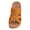 Orange, variant on Women's Plus Size Summer Casual Solid Color Flip-flops Beach Wedge Fish Mouth Sandals Sandals for Women Beige 42