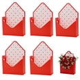 thumbnail image 1 of Valentines Day Envelope Boxes,Red Valentine Envelope Gift Box, Flower Wrapping Paper, Decorative Flower Box with Love Letters Design for Proposal Wedding Party 9*14in L, 1 of 9