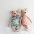 thumbnail image 4 of Cute Baby Mouse Plush Toys Stuffed Animal Mouse Dolls Lovely Rat With Clothes Kids Birthday Gifts Toys for Boys Girls Kids Toy, 4 of 5