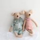 thumbnail image 4 of Lindos juguetes de peluche de ratón bebé, muñecos de ratón de peluche, adorable rata con ropa, regalos de cumpleaños para niños, juguetes para niños y niñas, juguete para niños, 4 of 5
